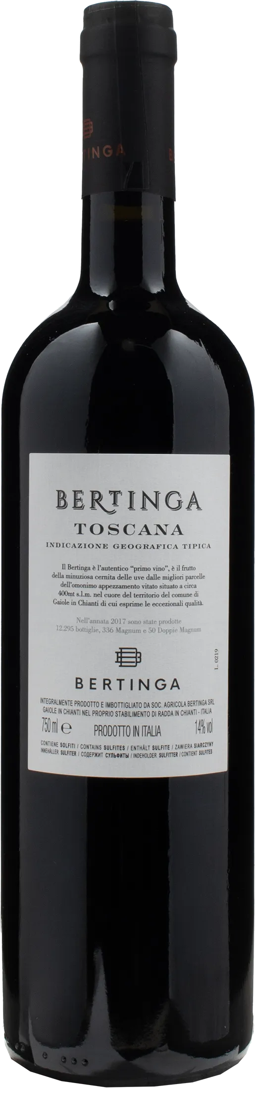 Bertinga Toscana Rosso Bertinga 2017