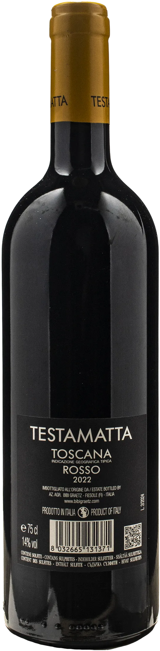 Bibi Graetz Testamatta Rosso 2022