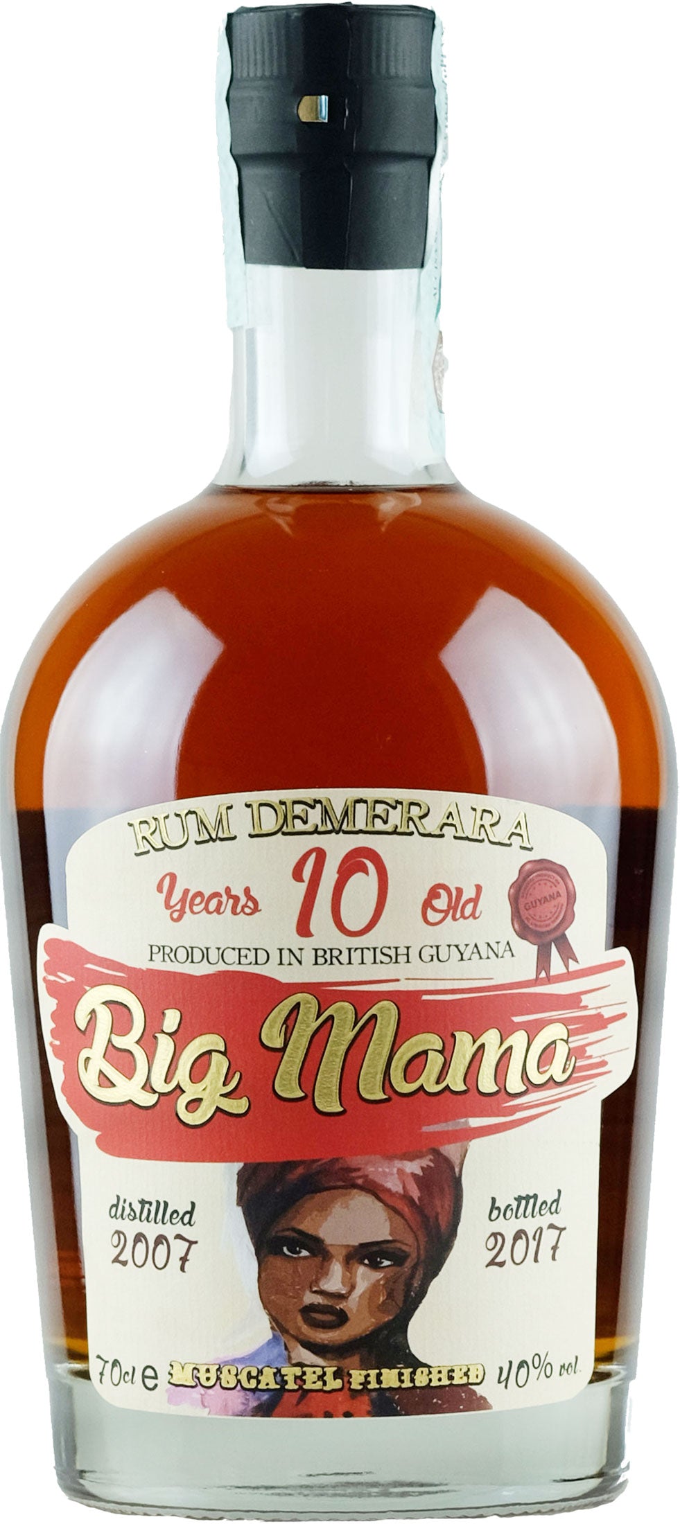 Big Mama Rum Demerara Muscatel Finished 10 Y.O. 0.7L