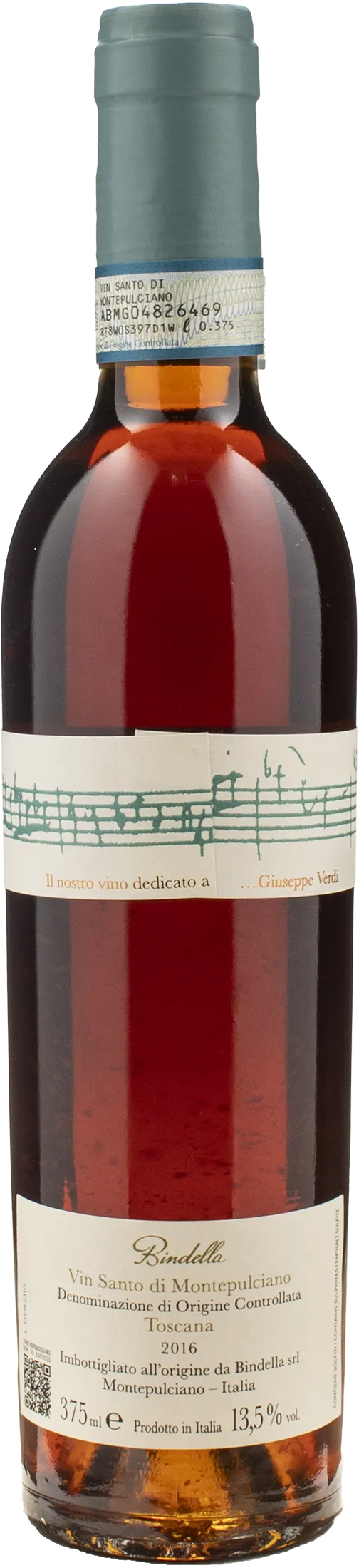 Bindella Tenuta Vallocaia Vin Santo di Montepulciano Dolce Sinfonia 0.375L 2016