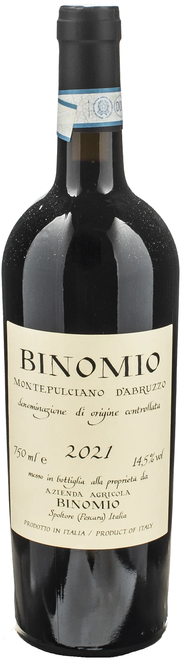 Binomio Montepulciano d'Abruzzo 2021
