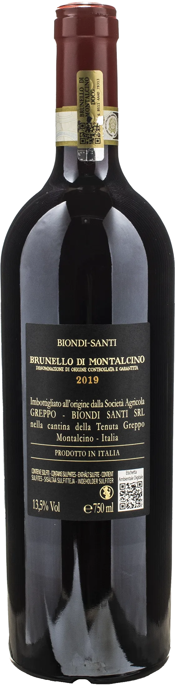 Biondi Santi Brunello di Montalcino Greppo 2019