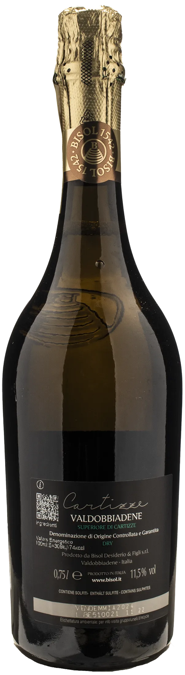 Bisol 1542 Valdobbiadene Superiore di Cartizze Dry 2024