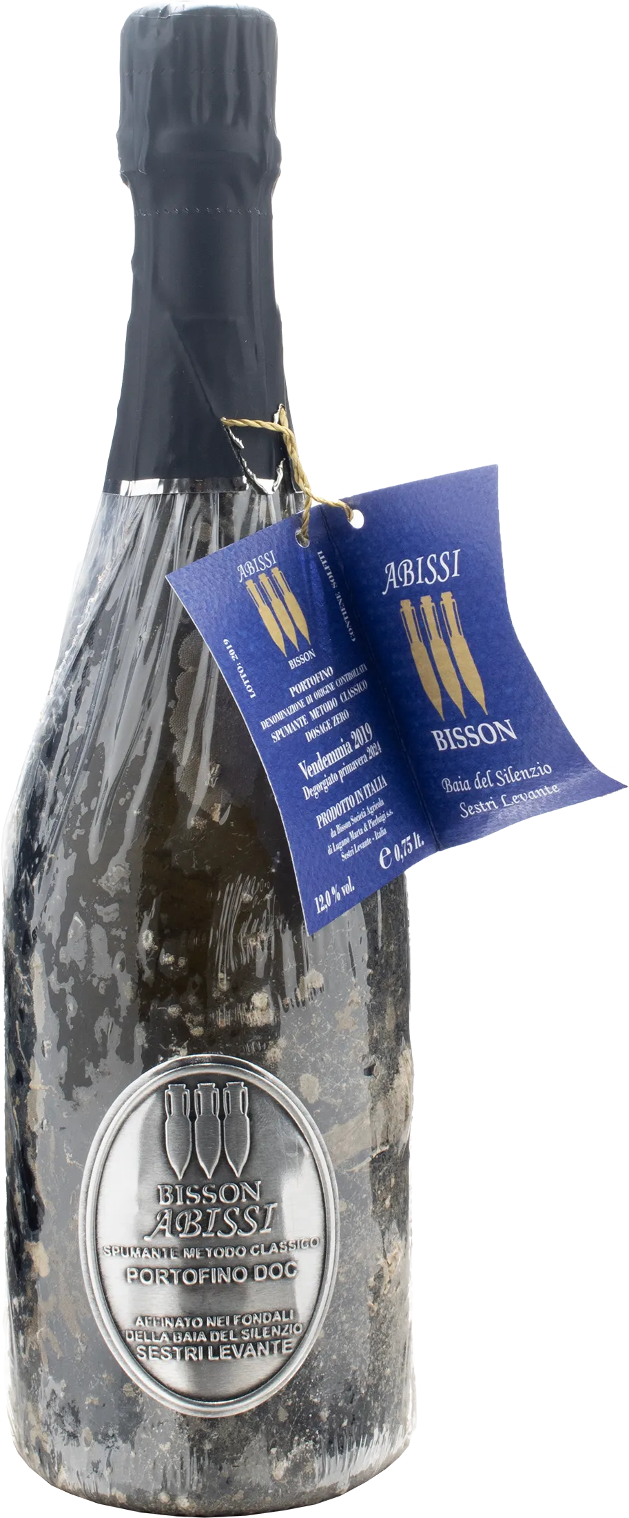 Bisson Spumante Abissi Metodo Classico Portofino Dosage Zero 2019