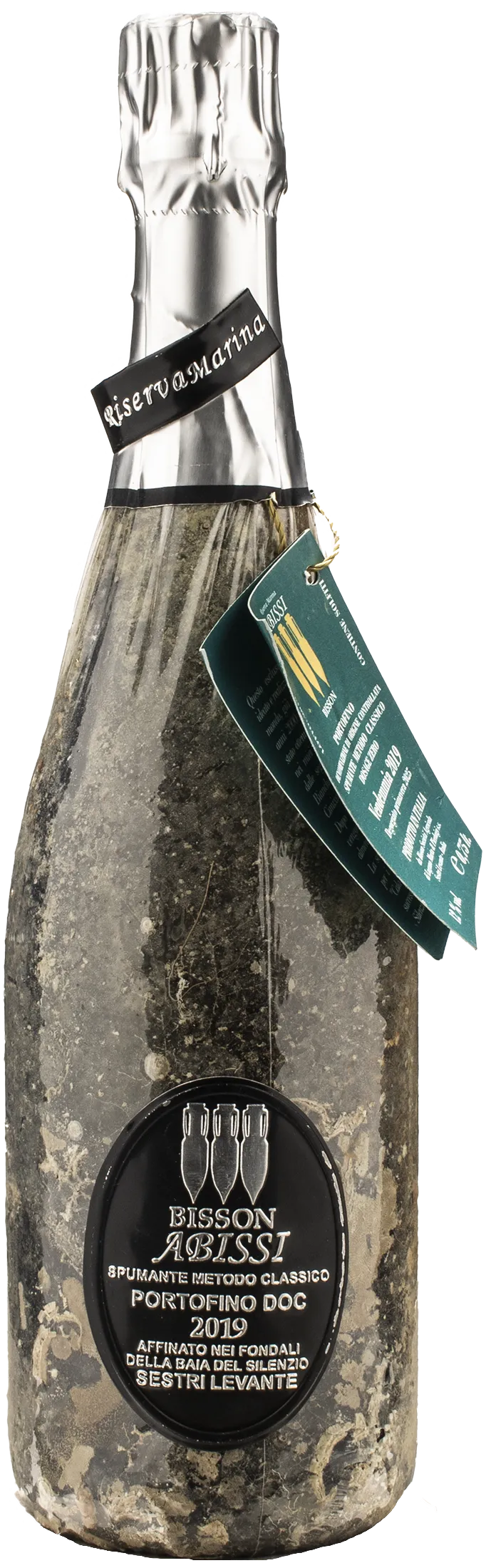 Bisson Spumante Abissi Riserva Marina Metodo Classico Portofino Dosage Zero 2019
