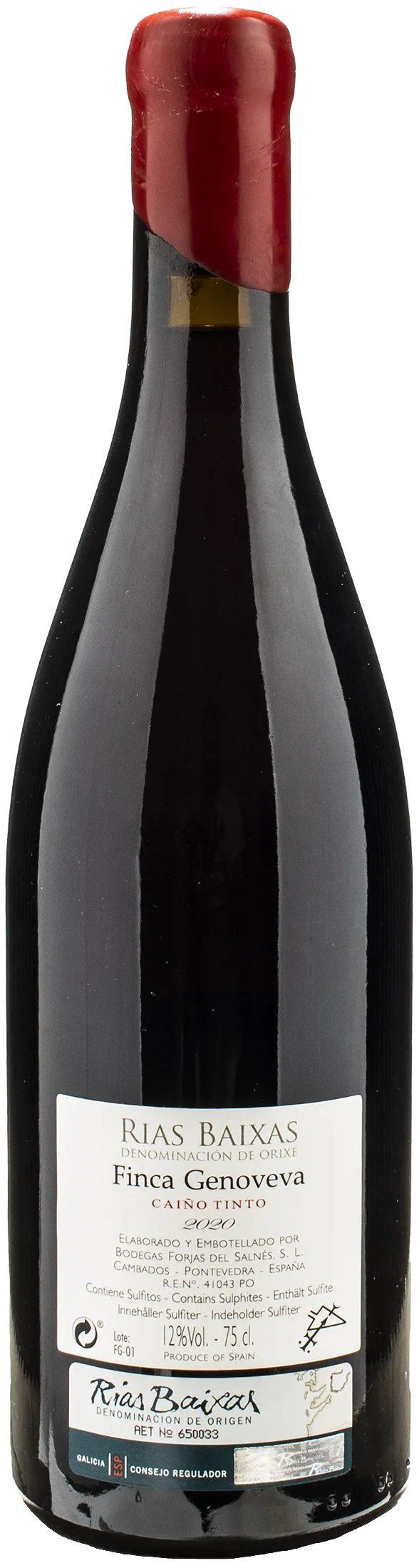 Bodegas Forjas Vinos Atlanticos Goliardo Caino Finca Genoveva 2020