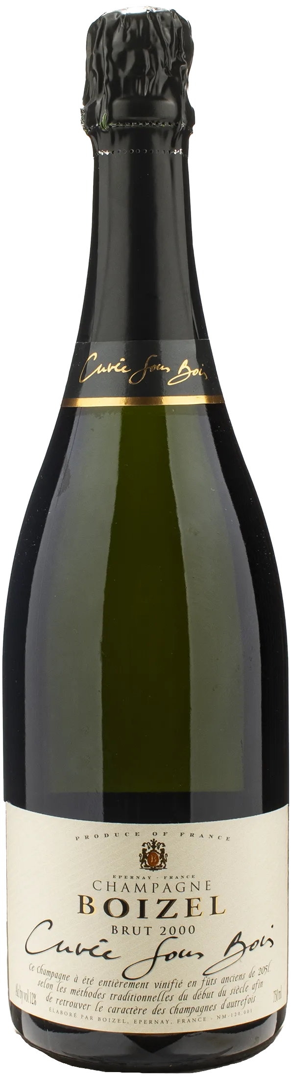 Boizel Champagne Cuvee Sous Bois Brut 2000