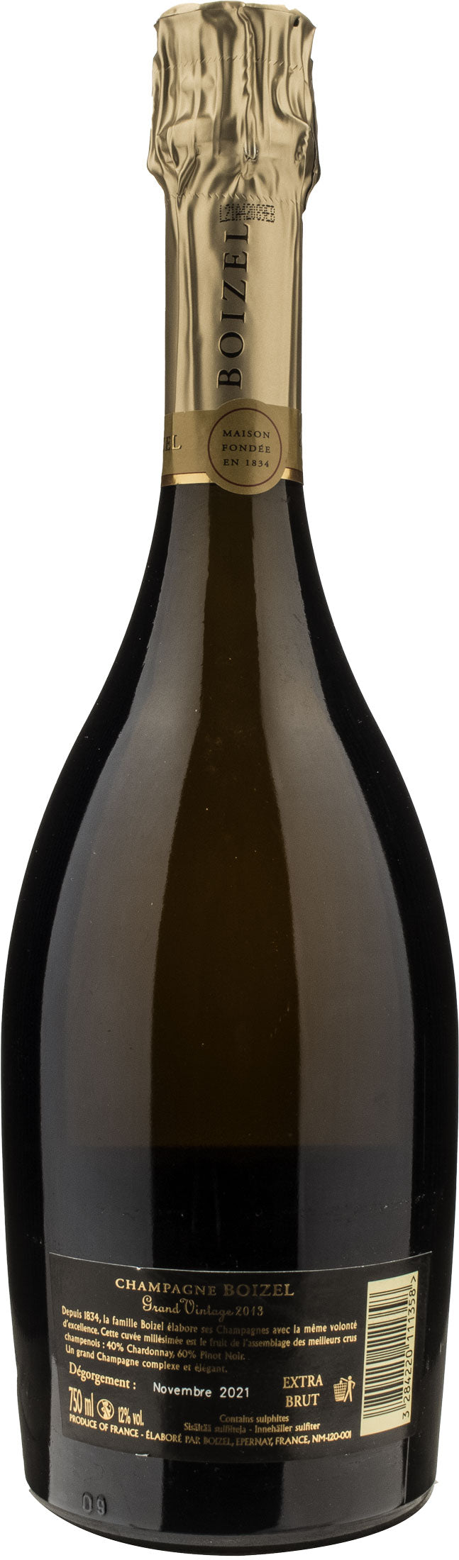 Boizel Champagne Grand Vintage Extra Brut 2013