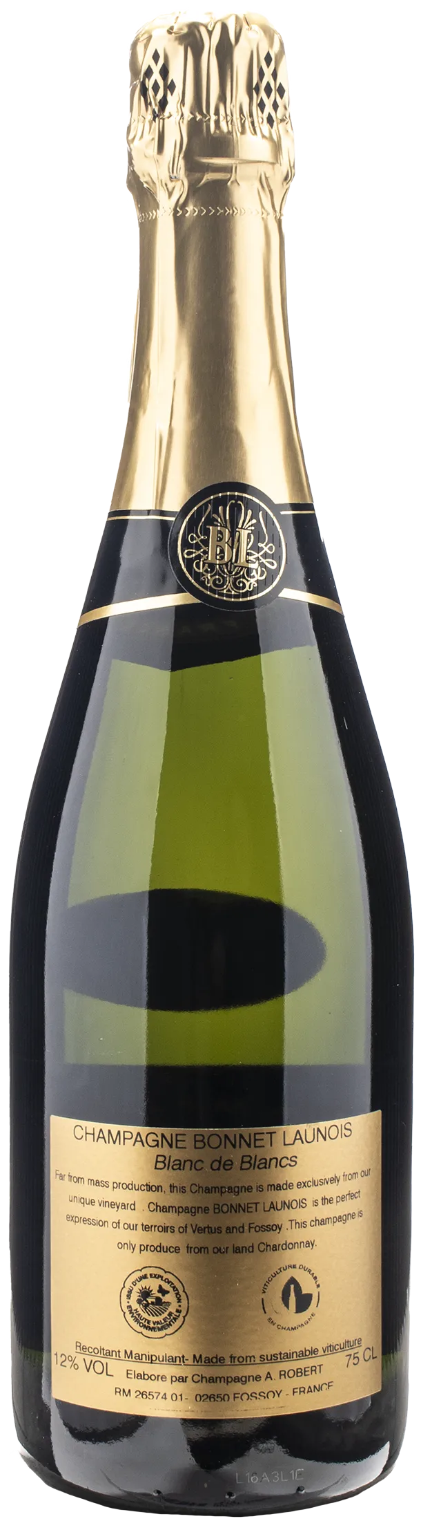 Bonnet Launois Champagne Blanc de Blancs Brut