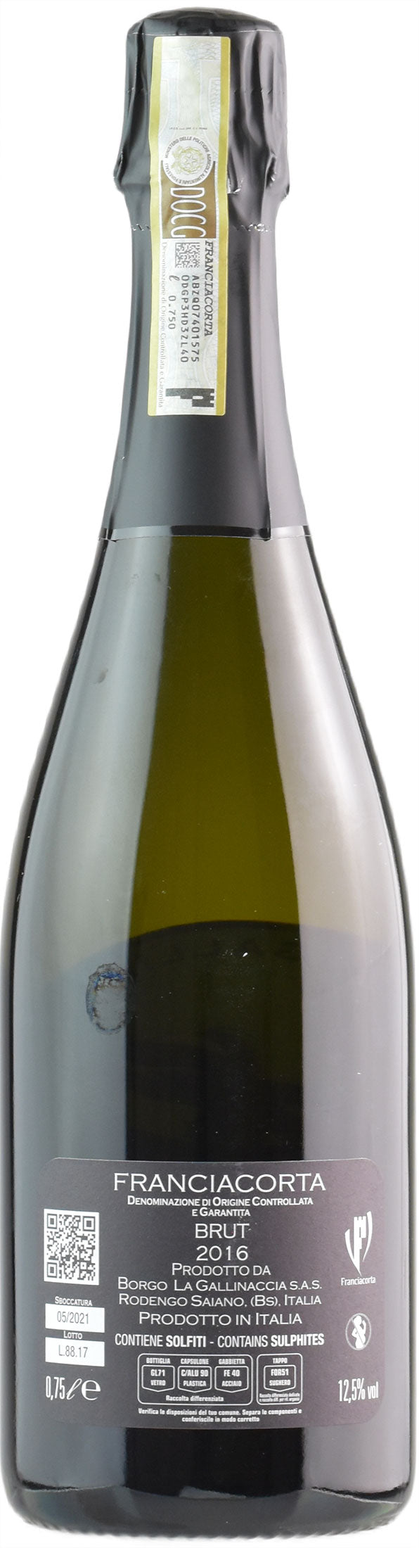 Borgo la Gallinaccia Franciacorta Farneticante Brut 2016