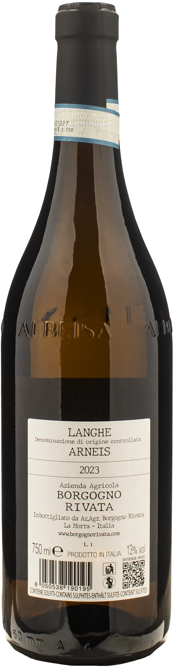 Borgogno Rivata Langhe Arneis 2023