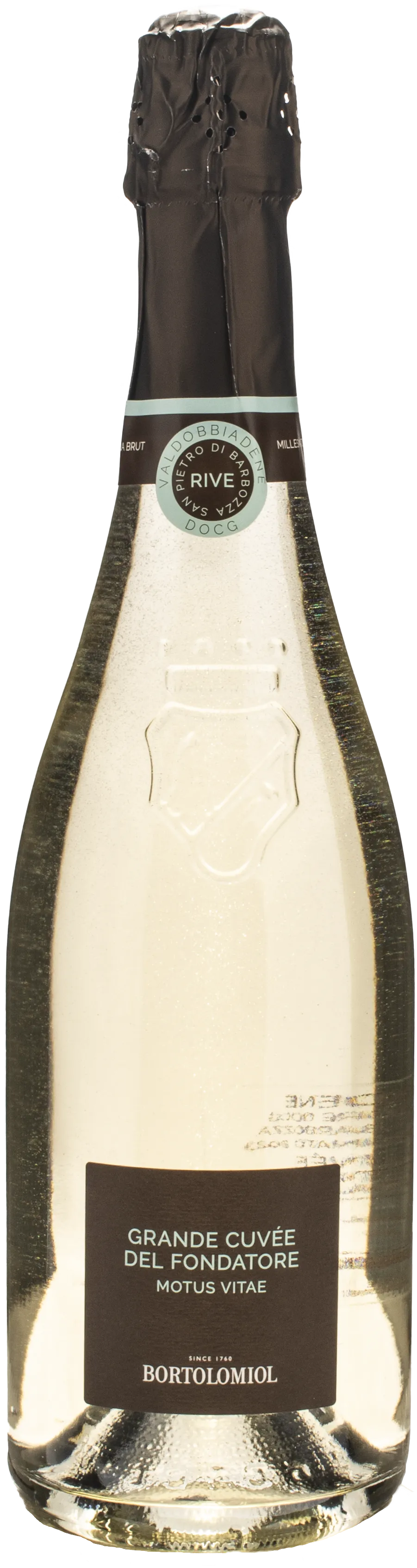 Bortolomiol Valdobbiadene Prosecco Superiore Extra Brut Grande Cuvee del Fondatore Motus Vitae 2023