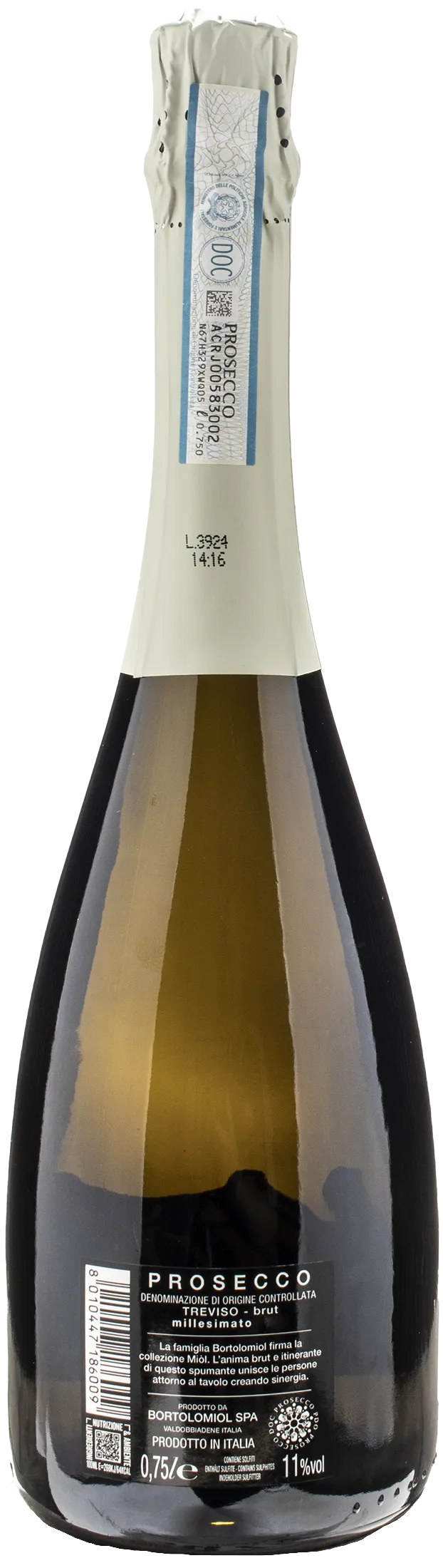 Bortolomiol Prosecco Miol Treviso Brut Millesimato 2023