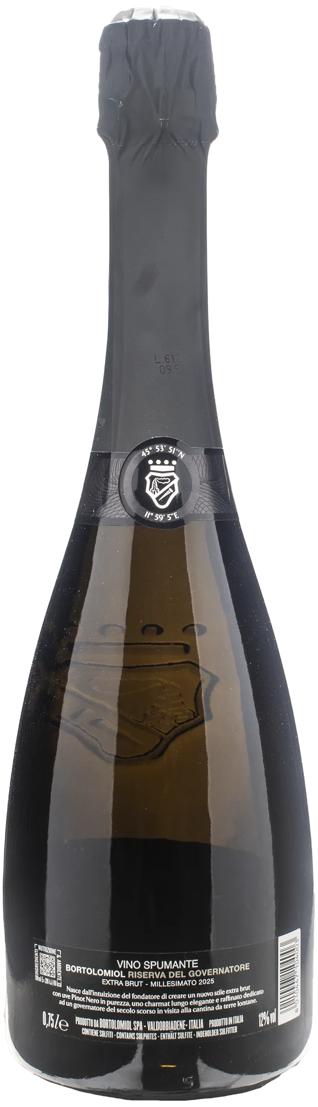 Bortolomiol Riserva del Governatore Extra Brut 2025