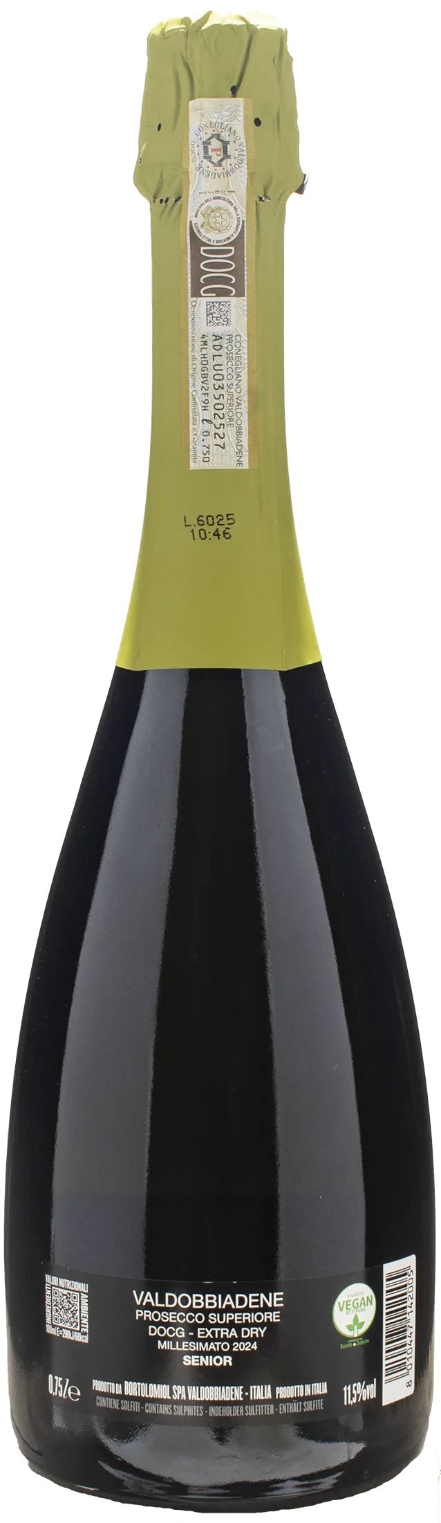 Bortolomiol Valdobbiadene Prosecco Superiore Senior Extra Dry 2024