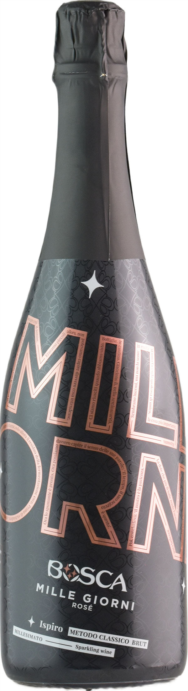 Bosca Spumante di Qualita Mille Giorni Rosè Brut 2015