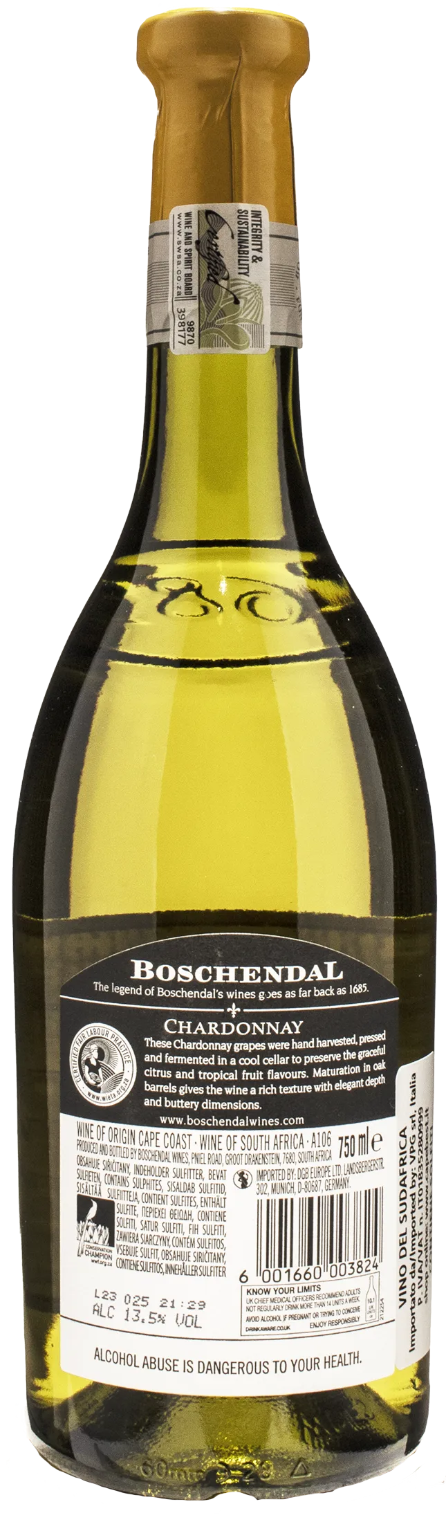 Boschendal 1685 Chardonnay 2021