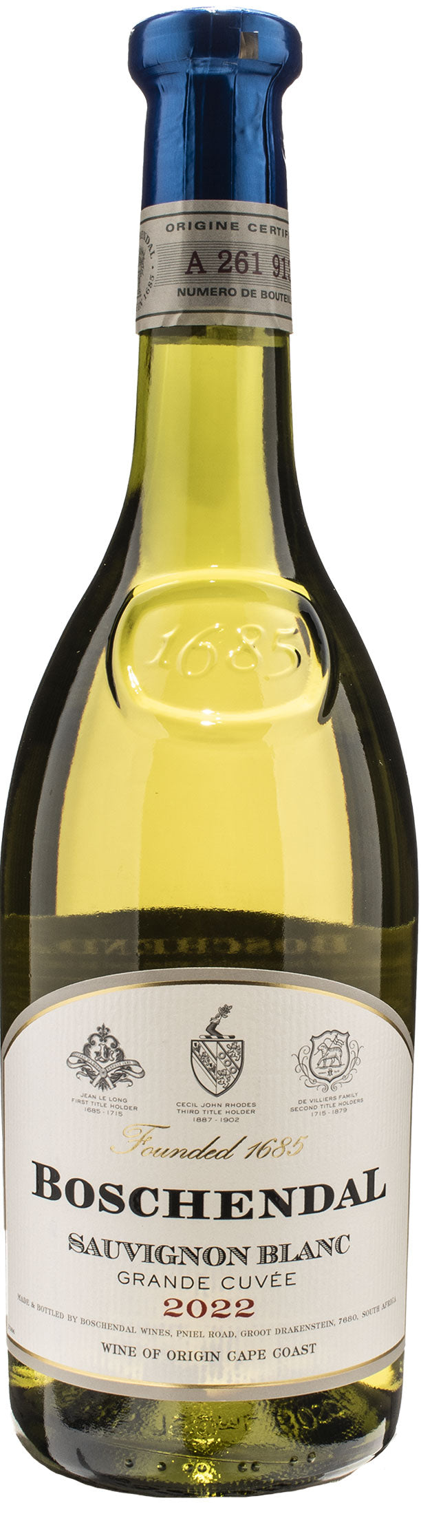 Boschendal 1685 Sauvignon Blanc Grande Cuvee 2022
