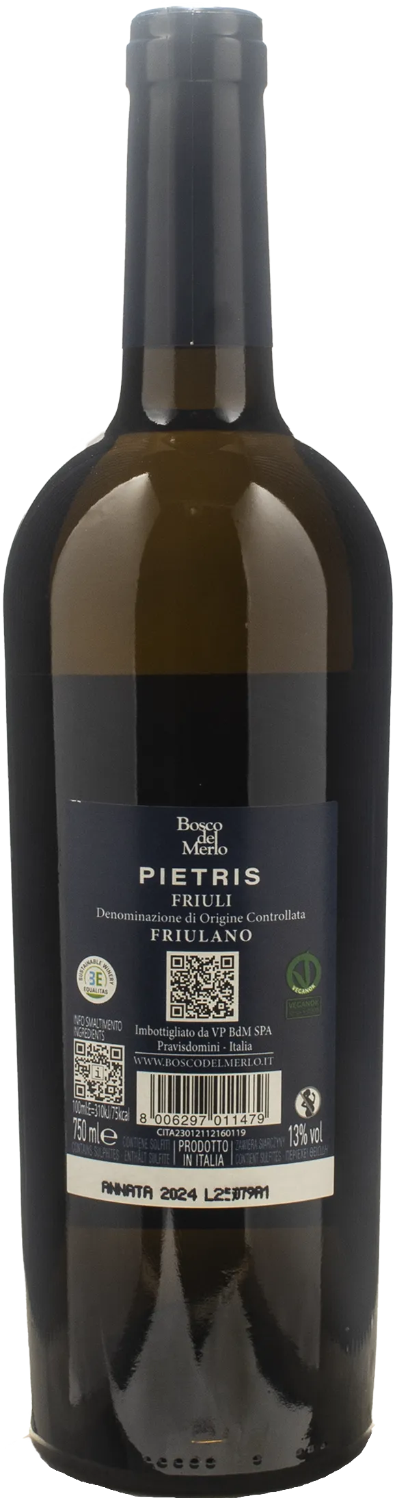 Bosco del Merlo Friulano Pietris 2024