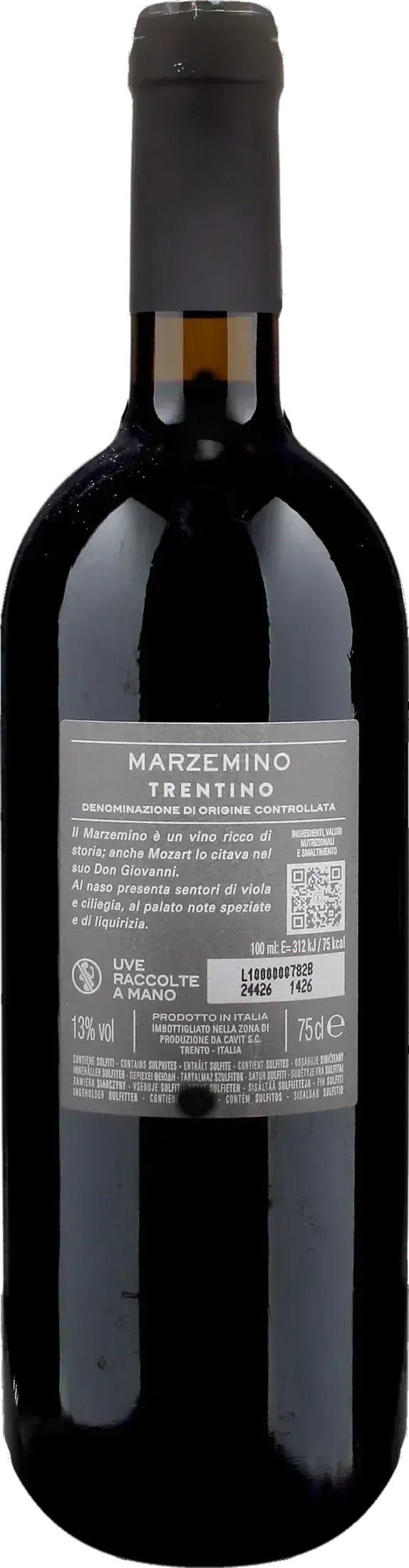 Bottega Vinai Marzemino 2025