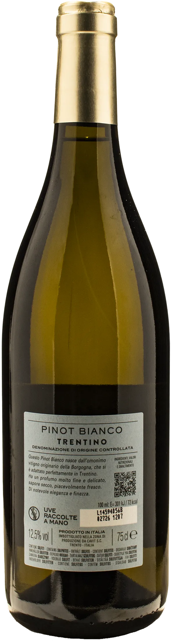 Bottega Vinai Pinot Bianco Trentino 2025