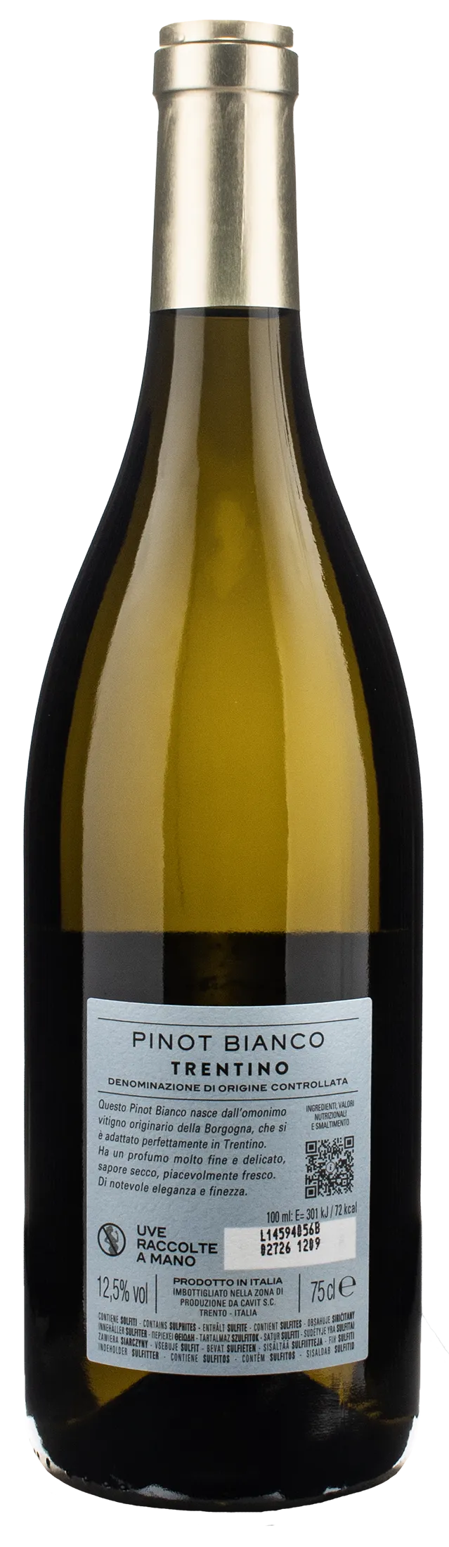 Bottega Vinai Pinot Bianco Trentino 2025