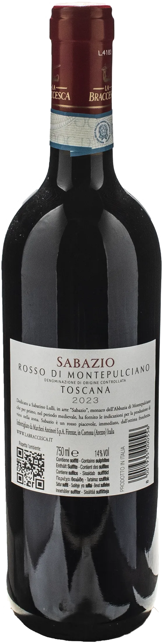 La Braccesca Rosso di Montepulciano Sabazio 2023