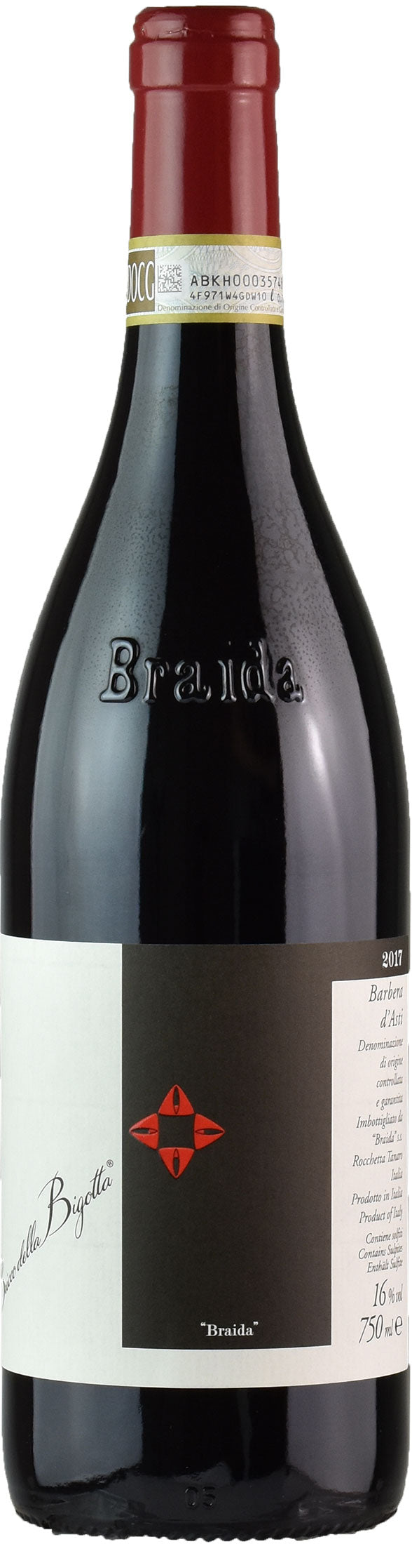 Braida Barbera d'Asti Bricco della Bigotta 2017