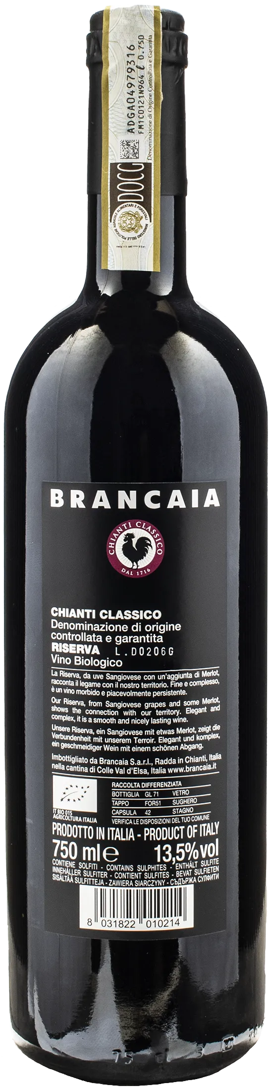 Brancaia Chianti Classico Riserva 2021