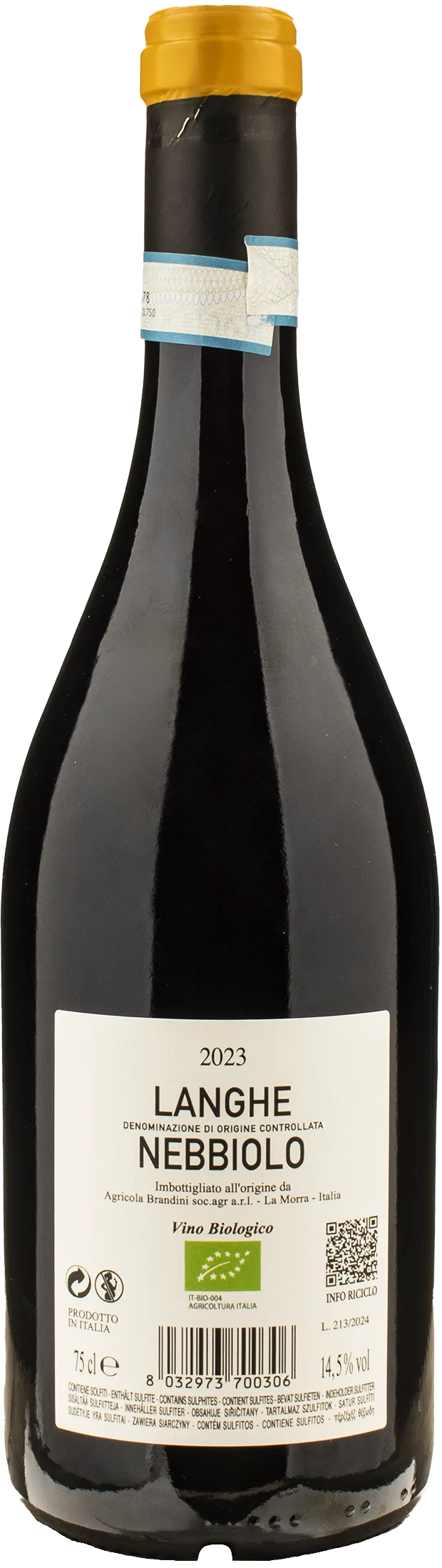 Brandini Langhe Nebbiolo Filari Corti 2023