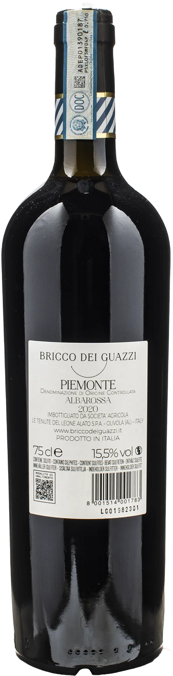 Bricco dei Guazzi Albarossa 2020