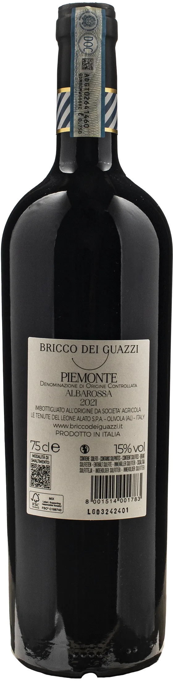 Bricco dei Guazzi Albarossa 2021