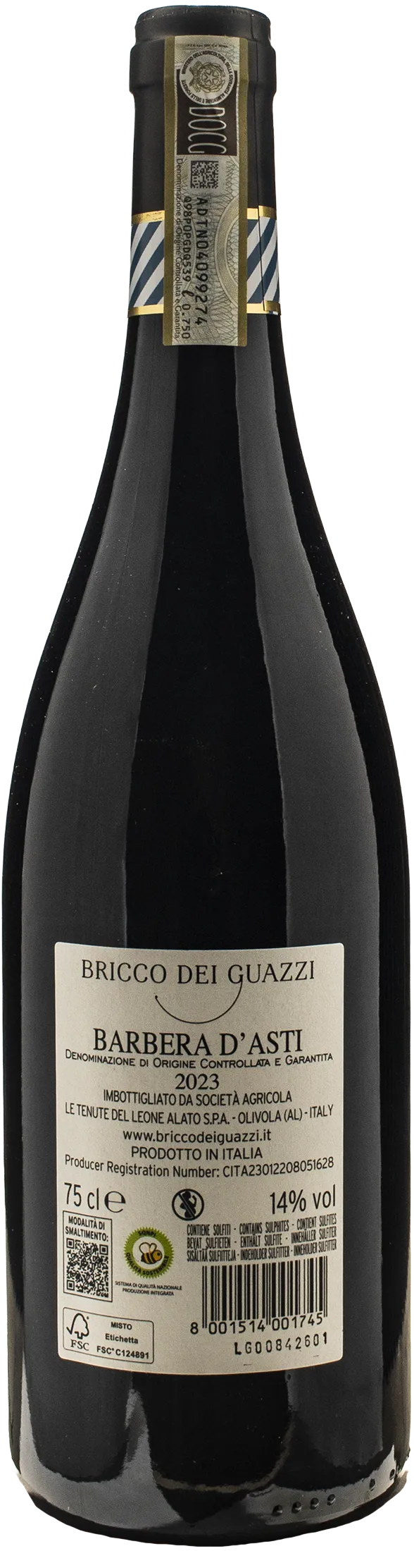 Bricco dei Guazzi Barbera d'Asti 2023