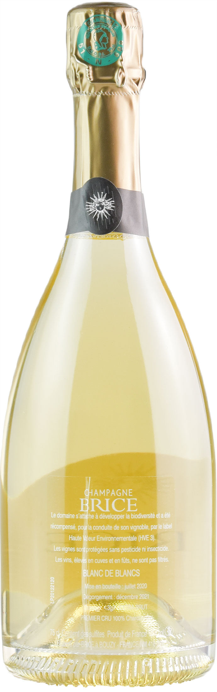Brice Champagne 1er Cru Blanc de Blancs Extra Brut