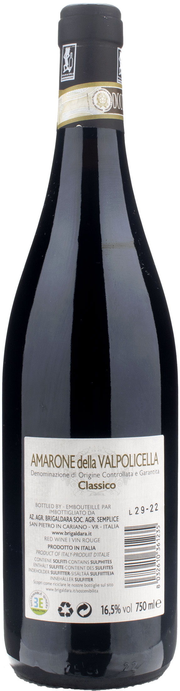 Brigaldara Amarone della Valpolicella Classico 2018