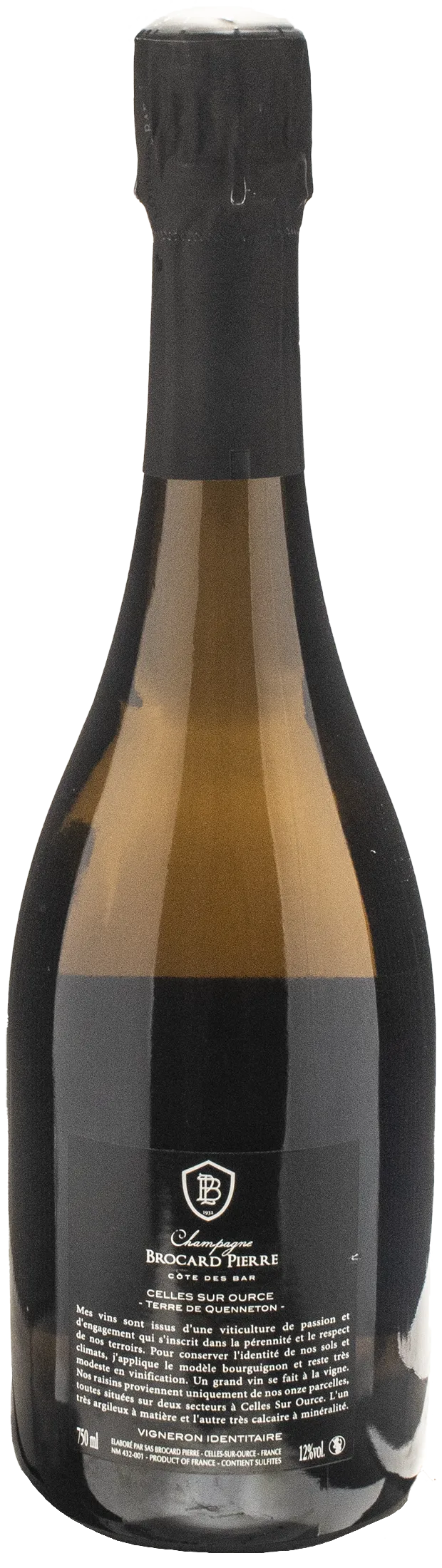 Brocard Pierre Champagne Contree Noire Brut Nature 2018