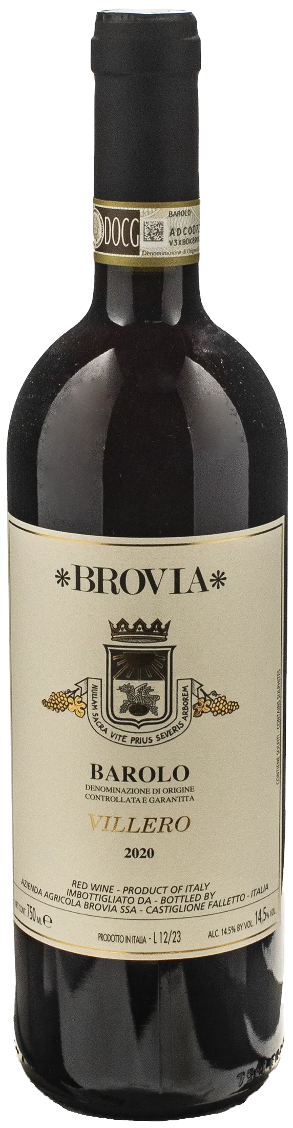 Brovia Barolo Villero 2020