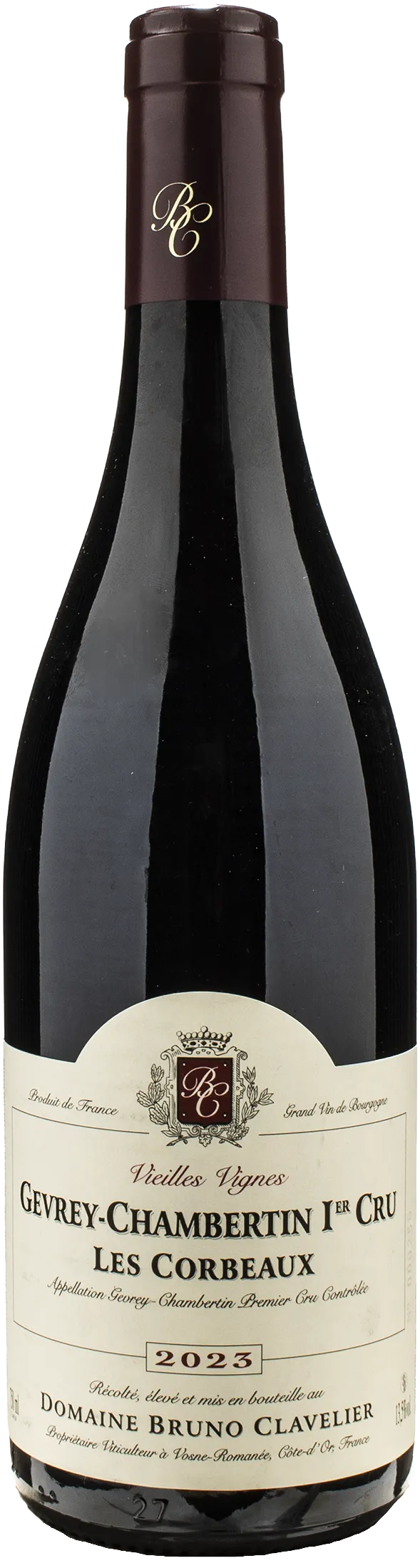 Bruno Clavelier Gevrey Chambertin 1er Cru Les Corbeaux 2023