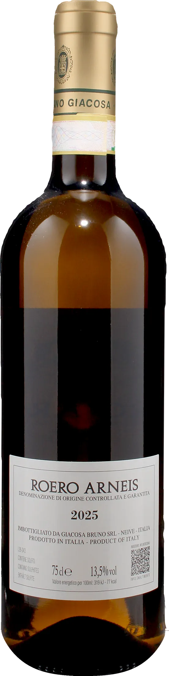 Bruno Giacosa Roero Arneis 2025