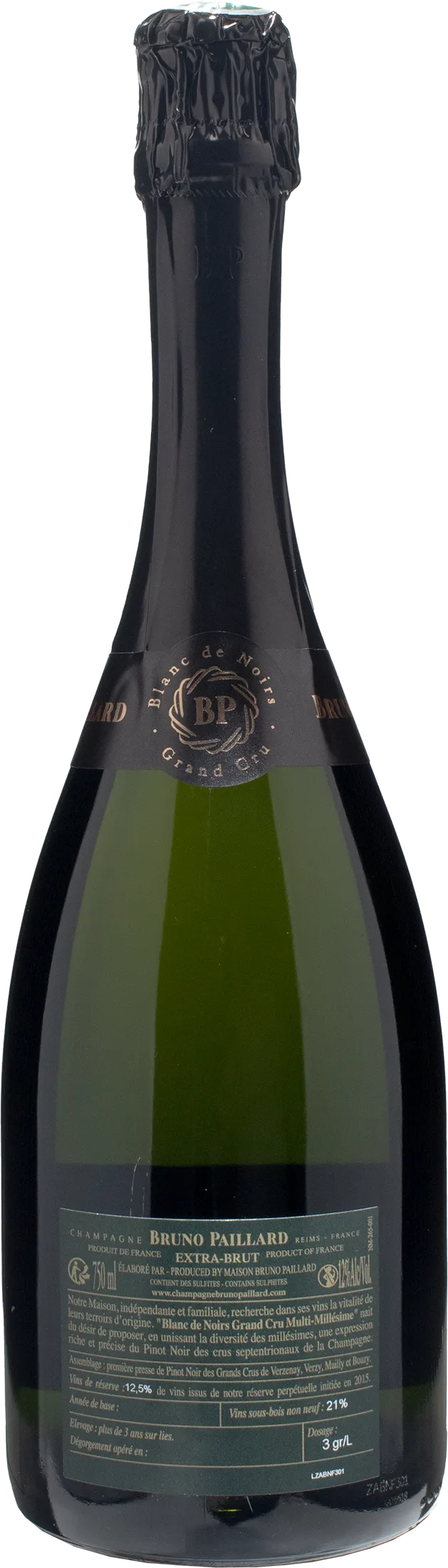 Bruno Paillard Champagne Grand Cru Blanc de Noirs Extra Brut