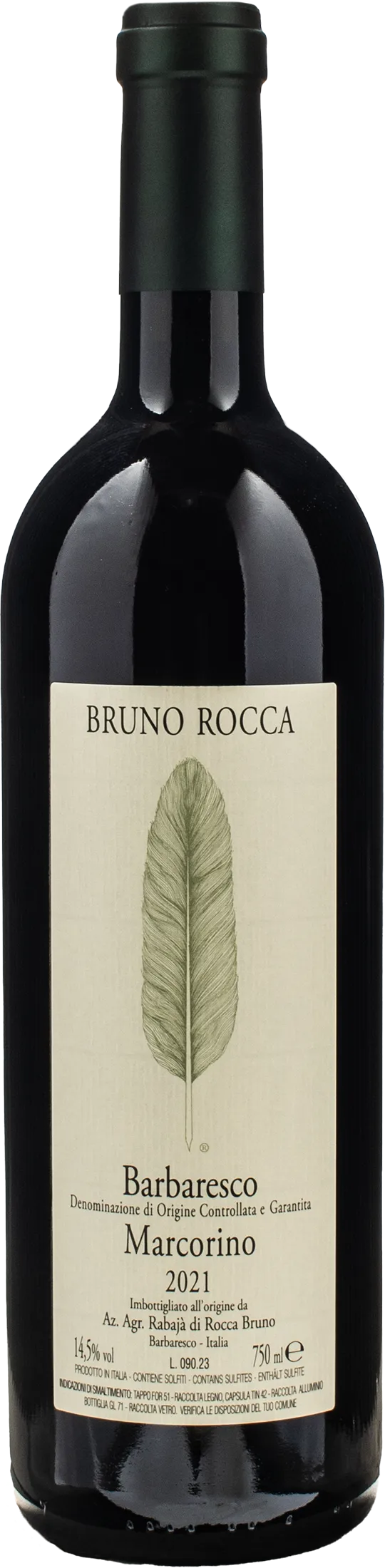 Bruno Rocca Barbaresco Marcorino 2021