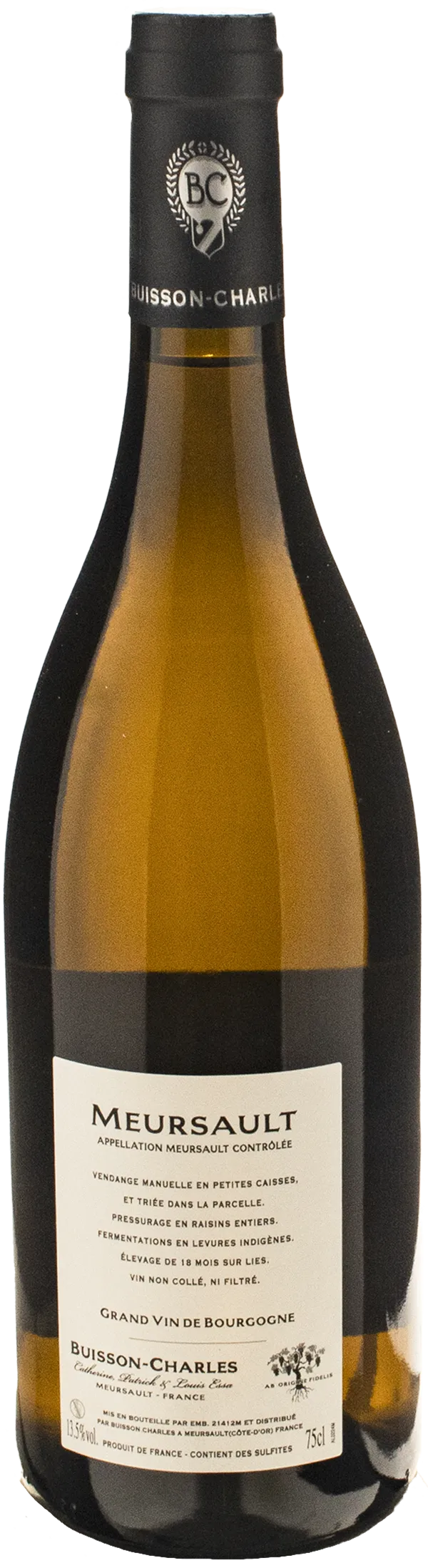 Buisson Charles Meursaul Blanc Vieilles Vignes 2022