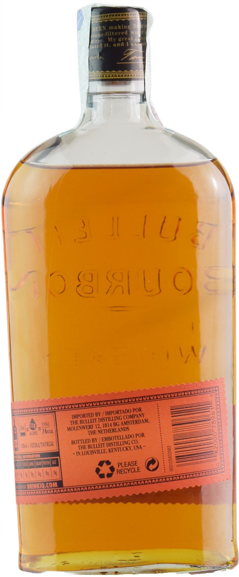 Bulleit Bourbon Whisky 0.7L