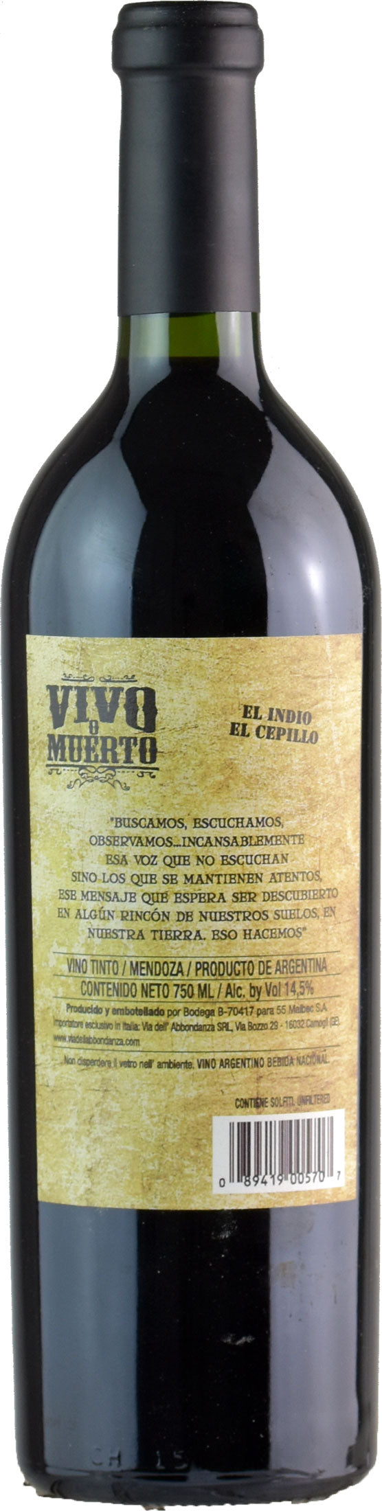 Buscado Vivo o Muerto El Indio 2016