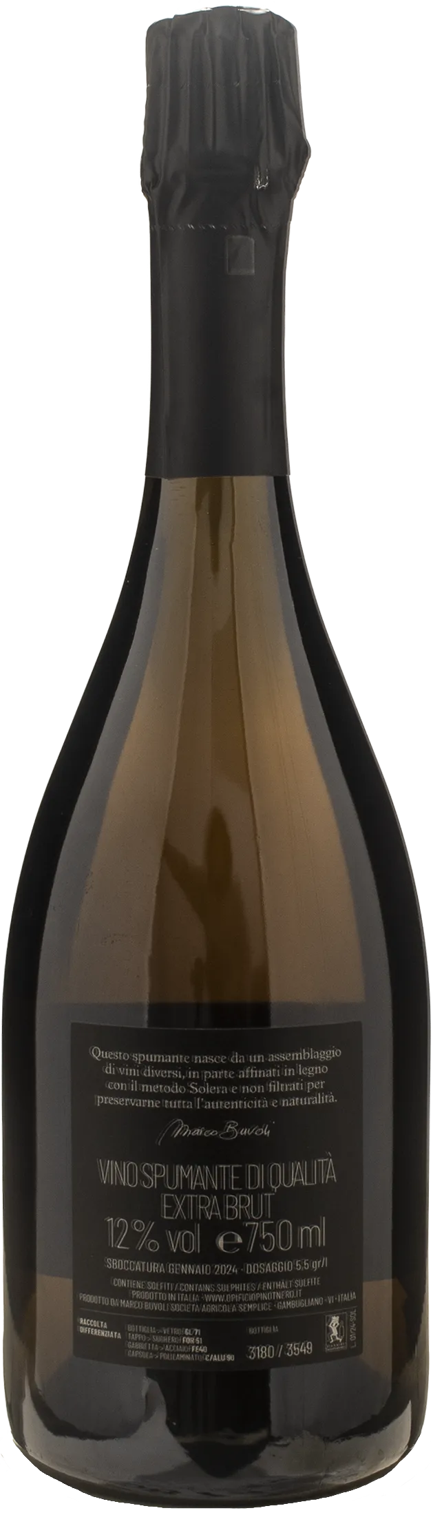 Buvoli Metodo Classico Solera Extra Brut