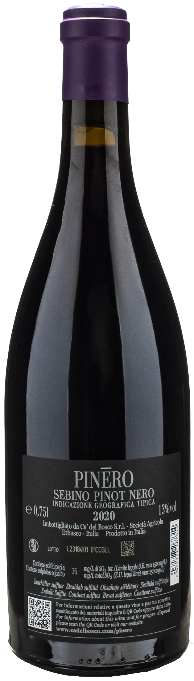 Ca' del Bosco Sebina Pinero 2020