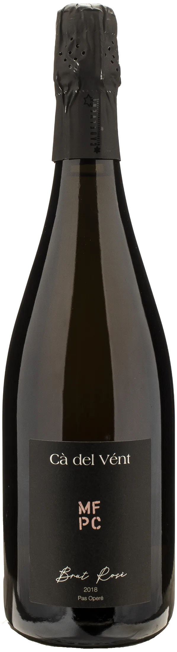 Ca del Vent MFPC Pas Opere Rosè Brut 2018