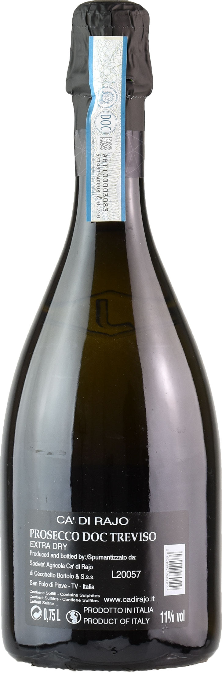 Ca' di Rajo Prosecco Spumante Extra Dry