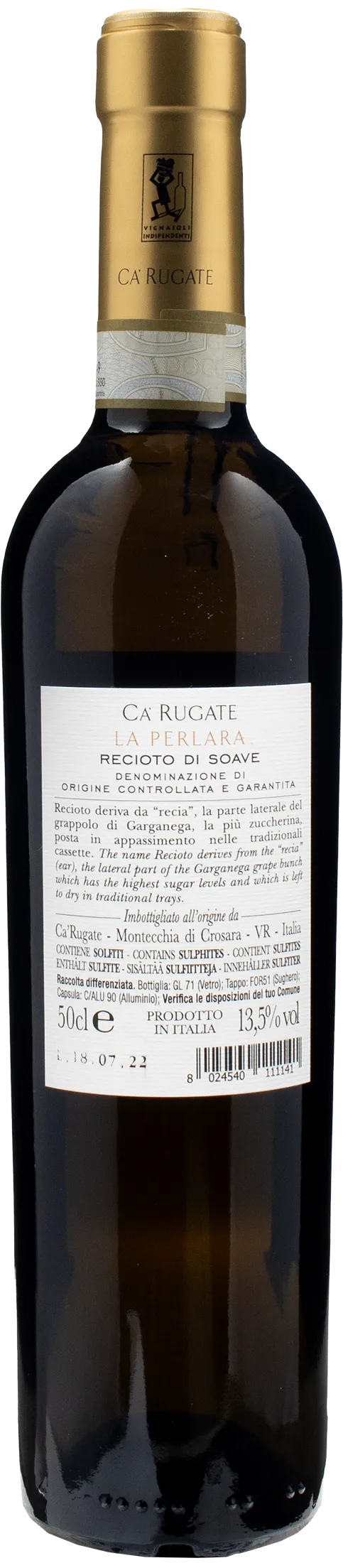 Ca Rugate Recioto di Soave La Perlara 0.5L 2019