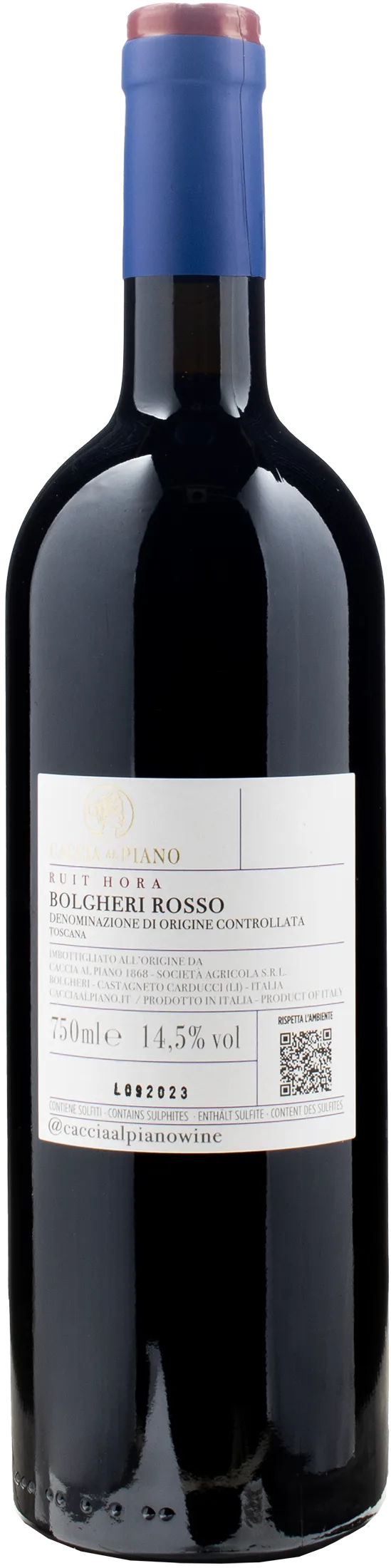 Caccia al Piano Bolgheri Ruit Hora 2021